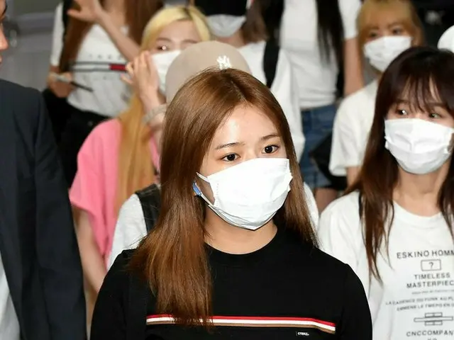 IZONE returns home after finishing her schedule in Japan. 31st afternoon, Gimpo 