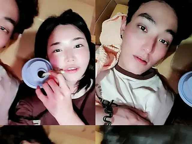 HOT KANGTA, the past love is exposed to the former Kano. Racing model U Juan pos