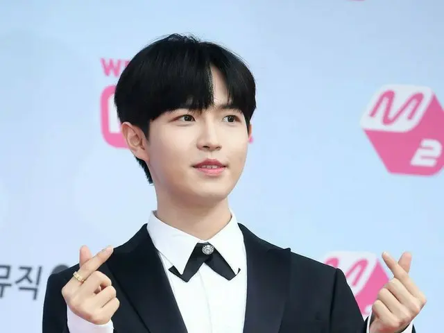 WANNA ONE former member Kim Jae-hwan attends "2019 M2 X GENIE MUSIC AWARDS" Red 