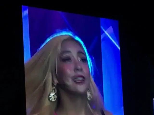 f(x) Luna's “Stage Makeup” is Hot Topic. .  ● “KCRUSH” event held in Thailand ● 