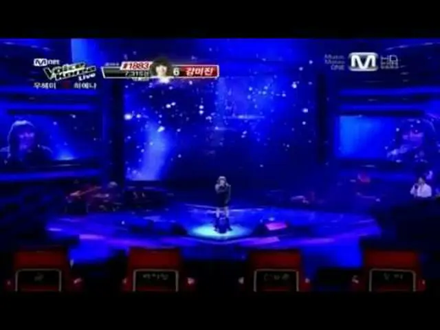 Late Woo Hye Mi’s stage of the Korean version of "Let's count your kisses" . Whe