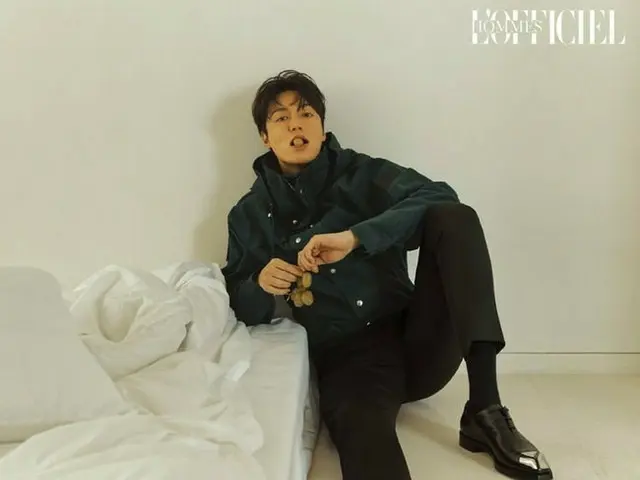 Actor Lee Min Ho, released pictures. L'OFFICIEL HOMMES YK edition autumn / winte