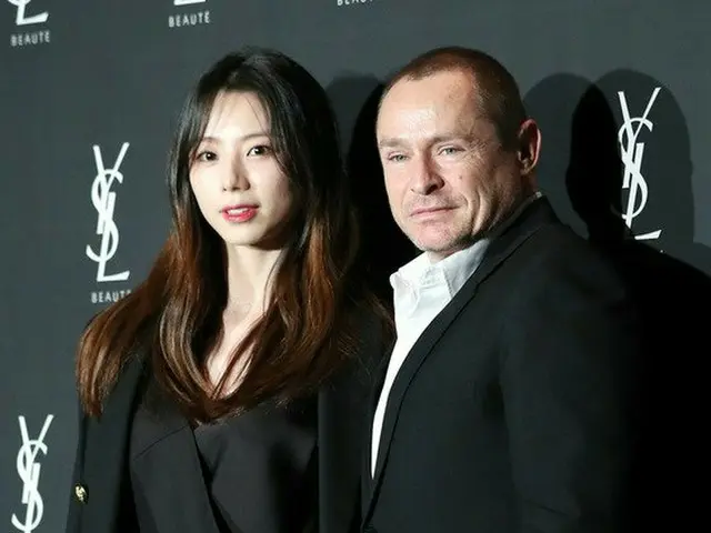 Actress Park Su Su-yin attended the photo event ”Yves Saint Laurent”. @ Seoul ·Shilla hotel. Global