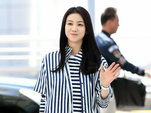 Actress Kim Ok Bin, departure from Incheon Airport to attend 'Cannes FilmFestival'. In the movie ”A