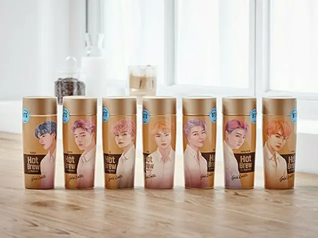 Korea's Yakult, BTS member photo package coffee "Cold Brew" released on the 14th