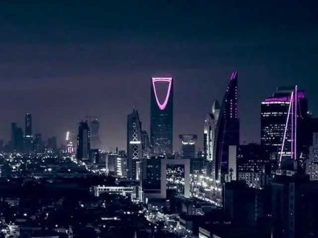 A view of Riyadh, the capital of Sau Zia Labia, where the BTS world tour “LOVE Y