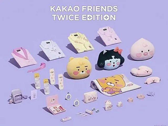 Released “Kakao Friends TWICE Edition” which TWICE participated in the productio