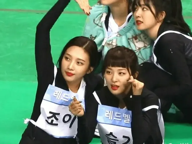 RedVelvet JOY, how to make a “beautiful heart” after a few mistakes.  ● You can 