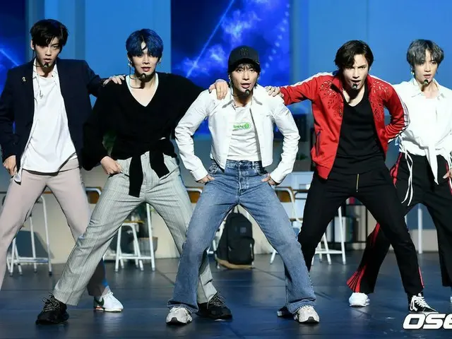 TXT Tae Hyeong, mention of senior "BTS". .  ● The senior said, “Aspiration for t