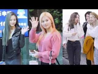 [Fan Cam S]  191026TWICE   departure Fan Cam 4KTWICE   Departure fancam (NAYEON 