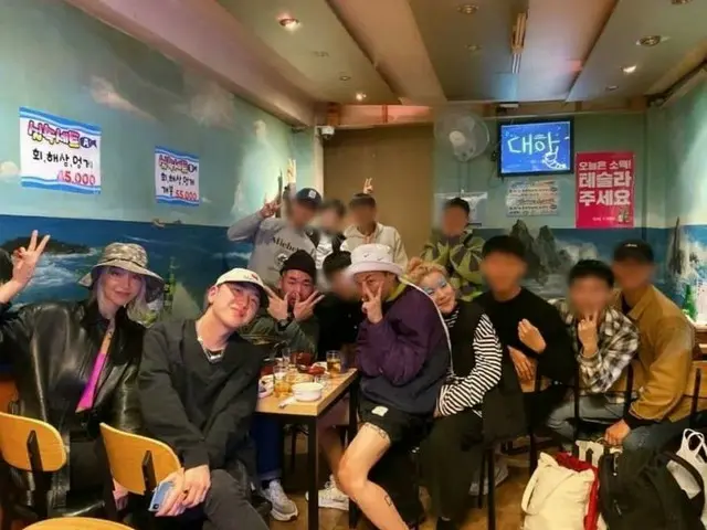 BIGBANG GD, Hot Topic is the change between the day before and the day of the ar