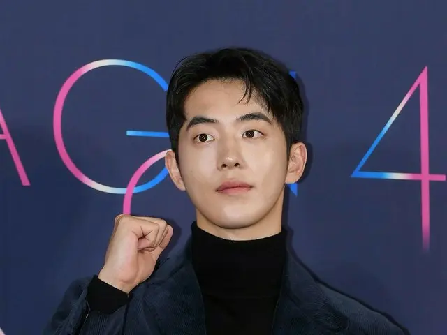 Actor Nam Ju Hyuk attends the 40th Seiryu Film Awards handprinting event. 28th a