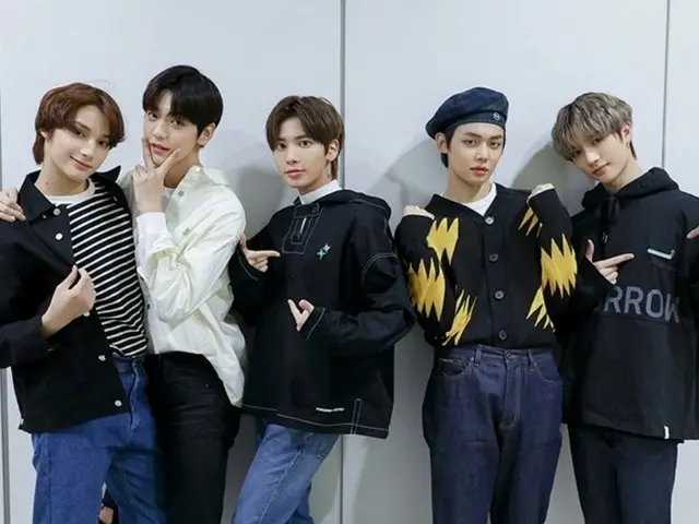 TXT, official apparel goods are popular among Korean fans. . . 