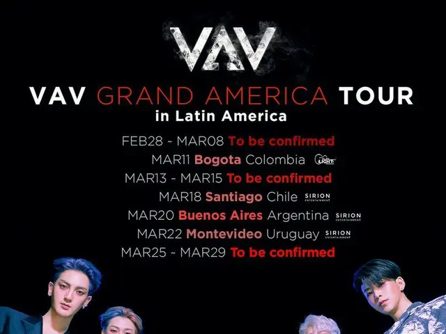 [T Official] VAV, RT studio_pav: Latin America VAMPZ knowwe know how excited youare! Check out the d