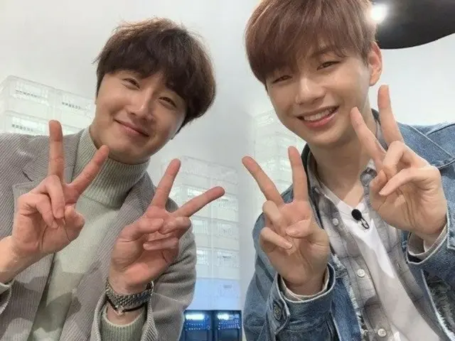 “Two-shot” with actor Jung Il Woo and WANNA ONE former member Kang Daniel isHot Topic. ● Co-starring