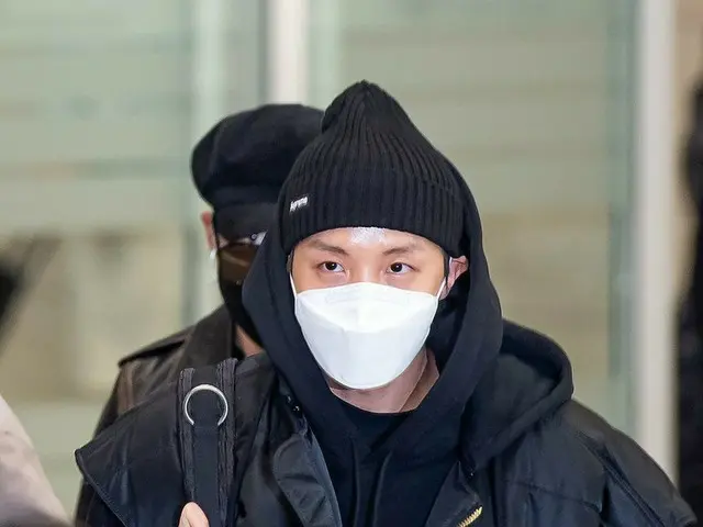 BTS arrives at Incheon International Airport. . . 