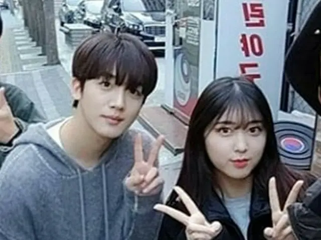 X1 former member Hot Topic is an SNS photo of an actress who missed co-starring 