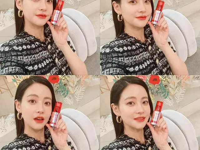 [G Official] Actress Oh Yeon Seo, my affection system #AHC line serum finally in