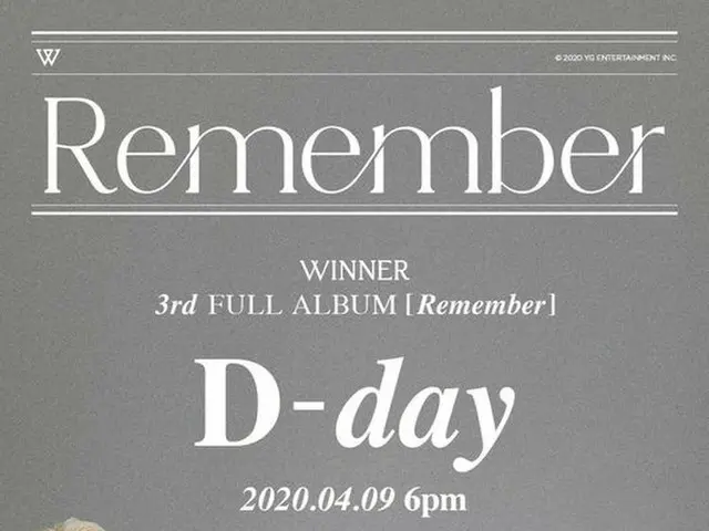 WINNER, today (9th) 6:00 pm, 3rd full album "Remember" all songs released. . . 