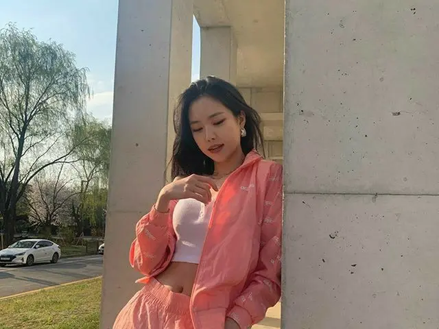 [G Official] Apink_Naun (NaEun), @ adidas #createdwithadidas☀️  .   