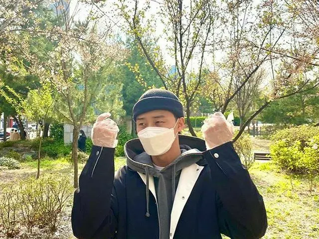 [G Official] Actor Park Seo Jun has completed voting.   