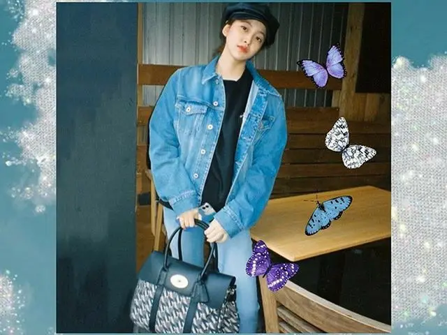 [G Official] RedVelvet_ Jerry wants to be a butterfly.   