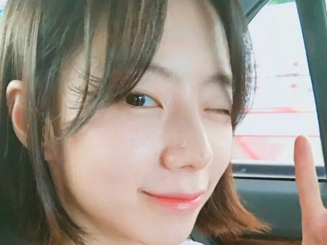 Park Suzyun, updated SNS. WINK in a clean Bob style.
