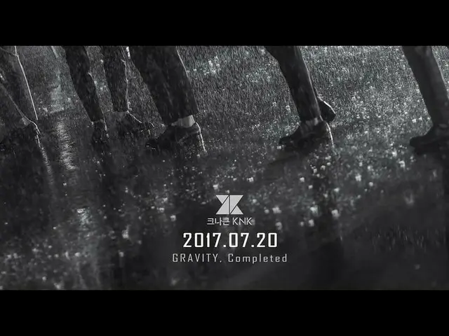 ”KNK”, updated SNS. ”20170720” KNK ”[GRAVITY, Completed] Repackage COMING SOON#” KNK ”#COMEBACK #GRA