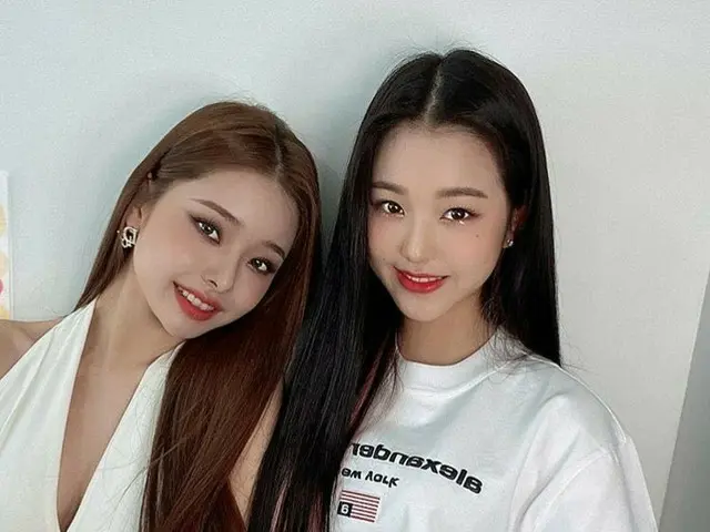 IZONE WON YOUNG, Two-shot is Hot Topic in Korea.  ● (BLACKPINK + actress Han Cha