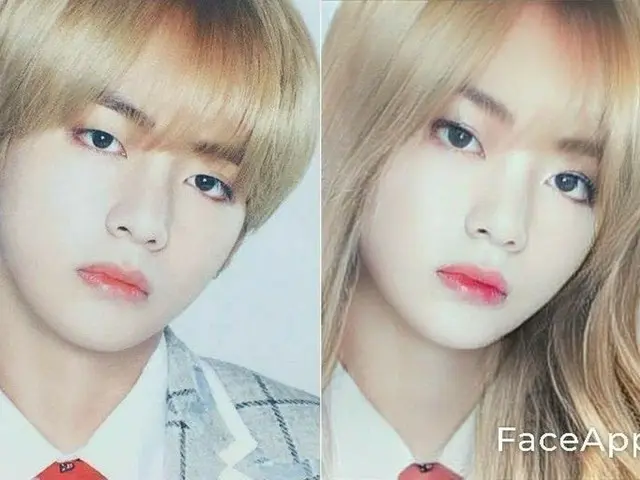 #BTS, "What if BTS was a girl group?" is trending in Korea.