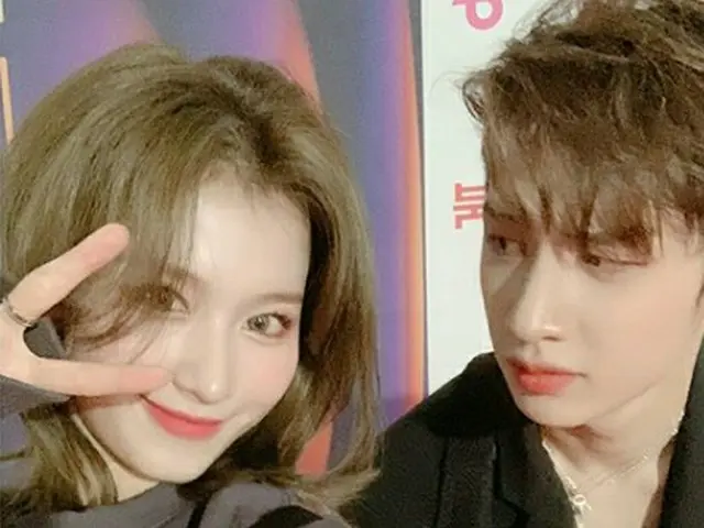 "TWICE" Sana and "Stray Kids" Banchan released "Brother/Sister Shots" to support