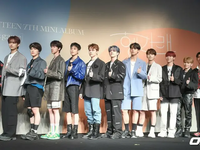 "SEVENTEEN", 7th mini album "Heng:garae" press conference.