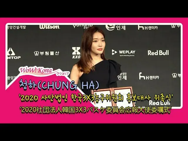 I.O.I former member CHUNG HA, attending the commissioning ceremony of Public Rel