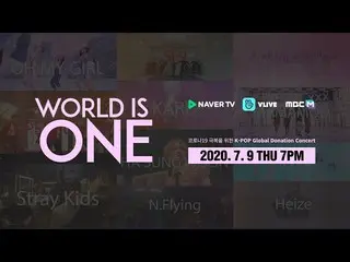 [Official mbk] [World is ONE] SUPER JUNIOR, etc. K-POP Artists Message(ENG)  .. 