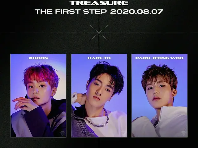 [D Official yg] #TREASURE INTRO POSTER <JIHOON X HARUTO X PARK JEONG WOO> #TREAS