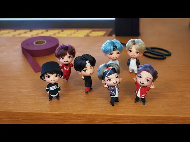 #BTS, the high quality of "Tiny Tan" animation of alter ego is Hot Topic in Kore