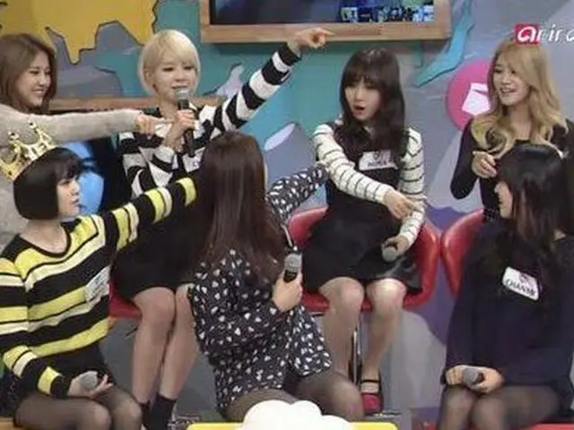Mina of #AOA, and the situation after.  ● On the night of the 8th, a photo of se