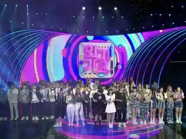 (G)I-DLE, 1st place today. "Inkigayo". 