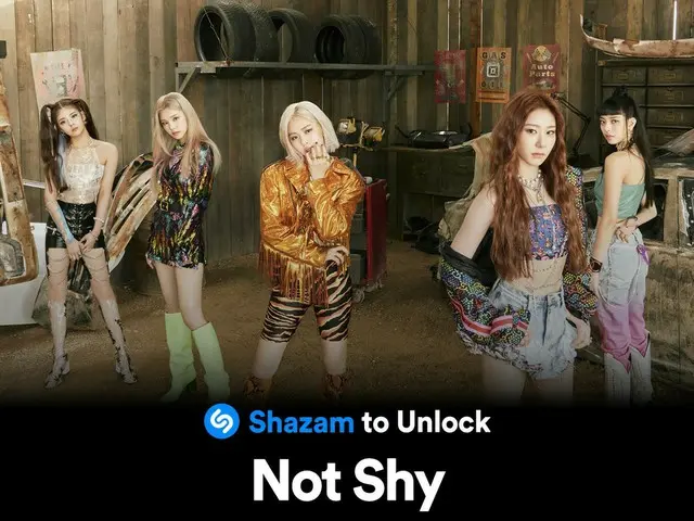 [T Official] ITZY, [#Applemusic]  Shazam #NotShy by ITZY official to unlock an e