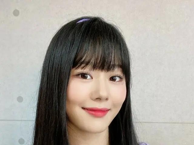 [T Official] CherryBullet, [#Cherin#CHAERIN] MUSICCORE End～! 💜  Egg Aloha Oh～～ 