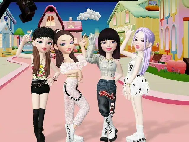 [D Official yg] #BLACKPINK SELPINK's Ice Cream MV set is now open in ZEPETO Worl