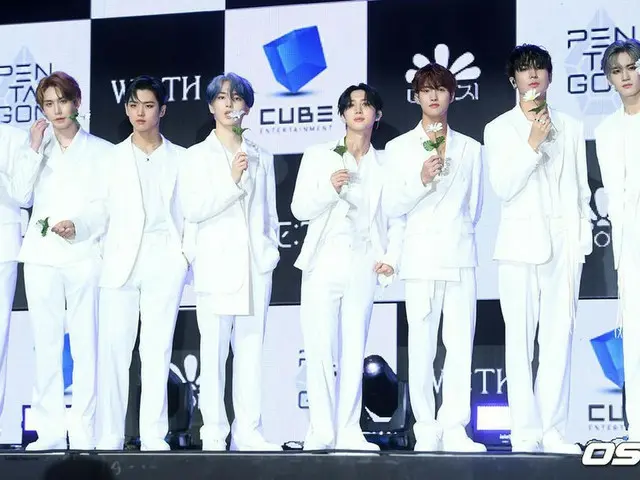 "PENTAGON", 10th mini album "WE: TH" on-offline media showcase is being held.