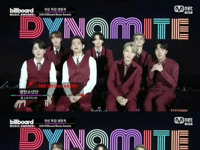 "BTS" won the Top Social Artist Award at the US 2020 BillBoArd Music Awards.