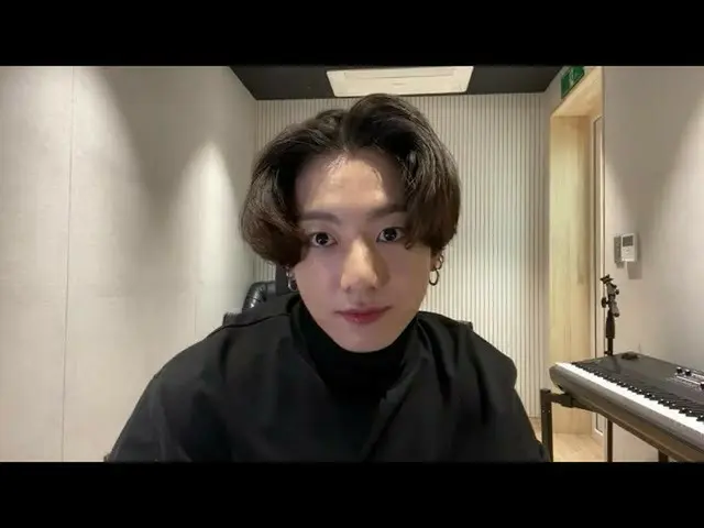 "BTS" JUNG KOOK, talk about new hair and new song MV on the official YouTube cha
