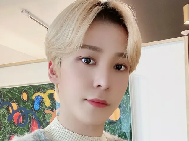 [T Official] ATEEZ, [#Yuno] This Tiny! Reality Fun Boshotona? 😘 Yunho was also 