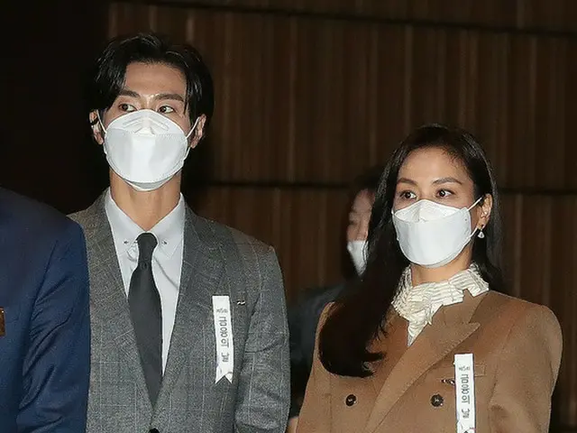 Yunho (U-KNOW TVXQ) & Actress Go So Young attends "5th Financial Day Memorial Ce