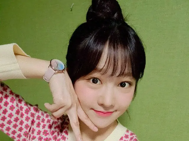 [T Official] LABOUM, [#Oil well] Latte Have a good weekend 💕 #LABOUM #YUJEONG 