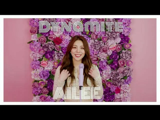 Ailee Singing BTS "Dynamite" video has over 1 million views. "Cool" Hot Topic.  