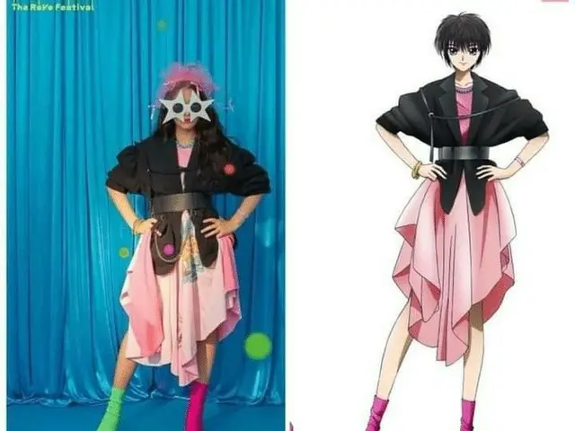 "Similarity" with Japanese anime "Tokyo BABYLON" and #RedVelvet costume is Hot T