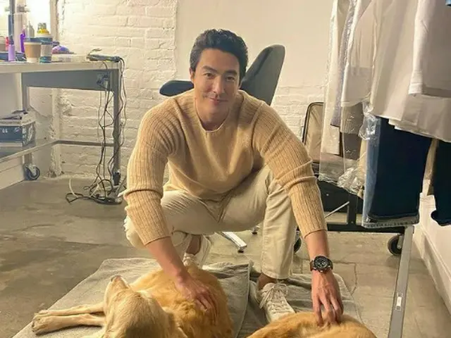 Actor Daniel H reveals the shooting scene with his dogs. .. ..